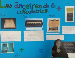 Les ancêtres de la calculatrice ( Lisa, Manon, Inès, Mélanie 6ième4)